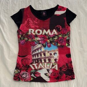 Roma Italia Graphic Tee